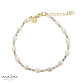 COAST BLUE BRACELET | GOLDEN