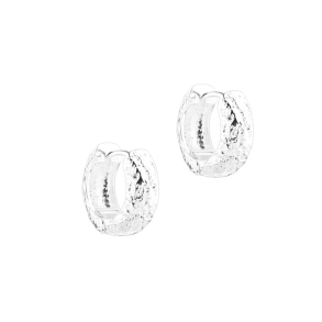 LOVE ME BIG HOOP | SILVER