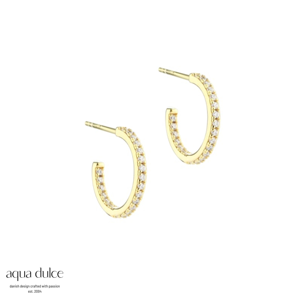 *DAPHNE HOOP SMALL | GOLDEN