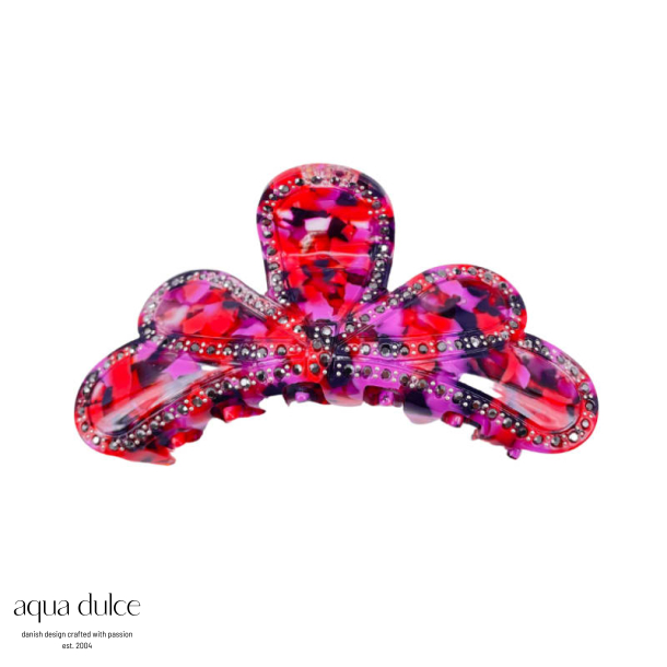 HAIRCLAW, BLACK PURPLE MIX