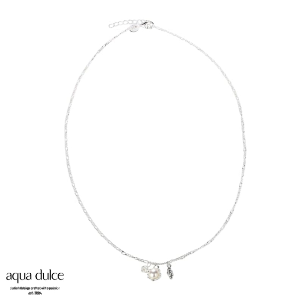 PEARL MILA NECKLACE | SILVER
