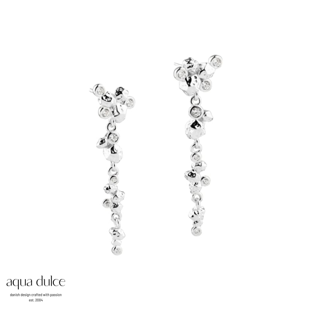 DARLING ROCK BIG EARSTUD |  SILVER