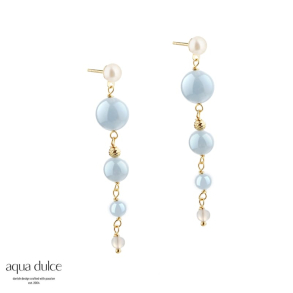 SKY BLUE GHITA EARSTUD | GOLDEN