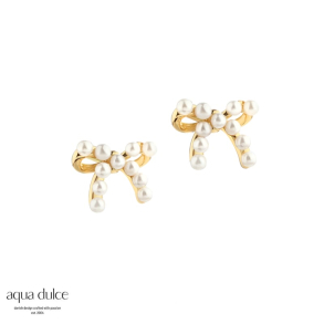 *PEARLY BOW | GOLD