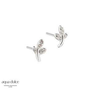 LEAFY EARSTUD | SILVER