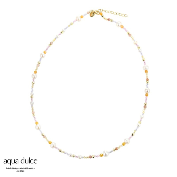 PASTEL LOVE NECKLACE | GOLDEN