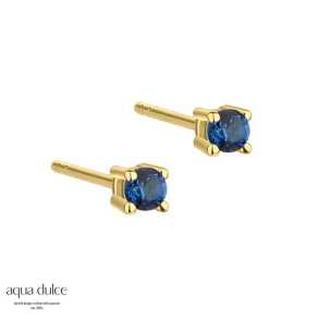 MINI KAYA BLUE EARSTUD | GOLDEN