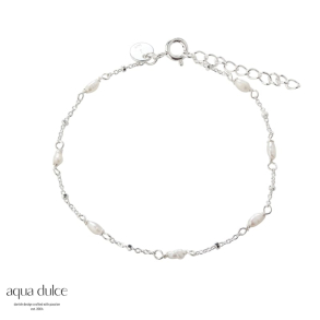 RICE DOT SINGLE BRACELET | SILVER