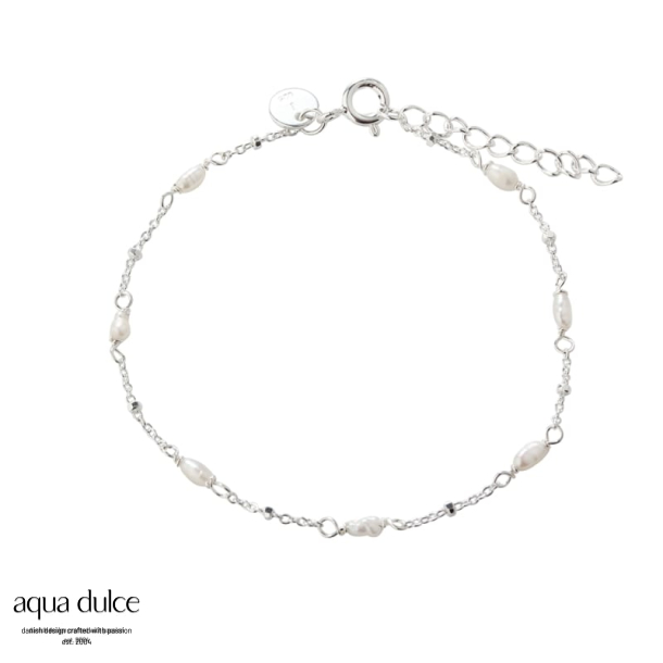 RICE DOT SINGLE BRACELET | SILVER