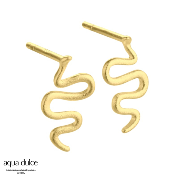 SNAKE SAND EARSTUD | GOLDEN