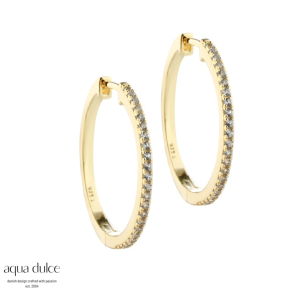 RANVA SKY X LARGE HOOP | GOLDEN