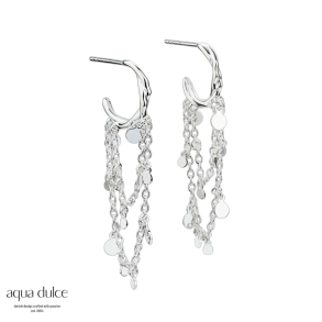 ELEGANT HOOP 12 MM. | SILVER