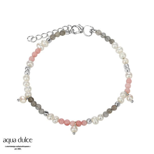 *OPAL LOVE BRACELET | SILVER