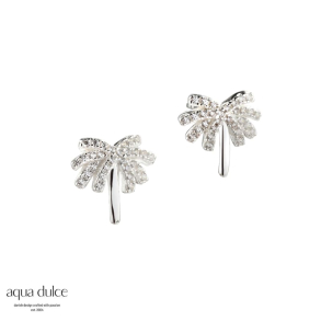 DARLING PALM EARSTUD | SILVER