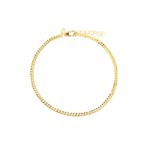 PANZER ANKLET GOLD 22 + 3 CM.