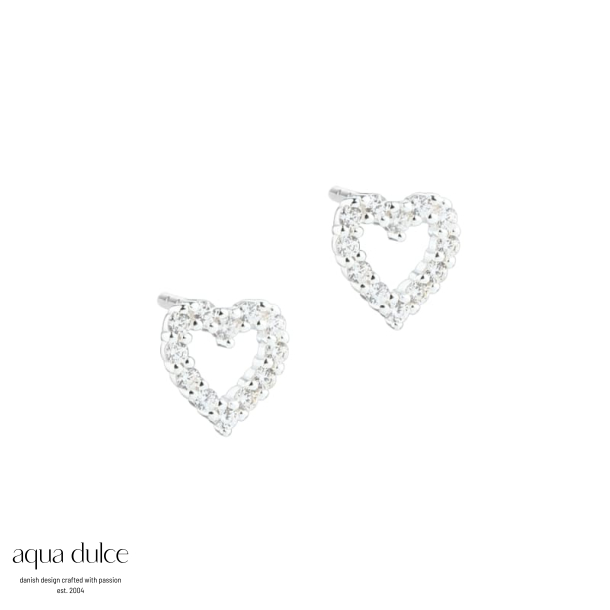 SMALL TEA EARSTUD  | SILVER