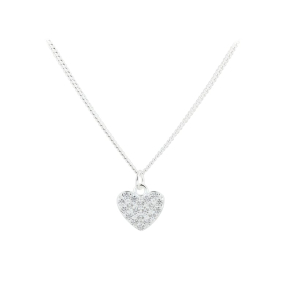 DARLING HEART NECKLACE | SILVER