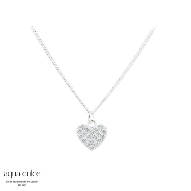 DARLING HEART NECKLACE | SILVER