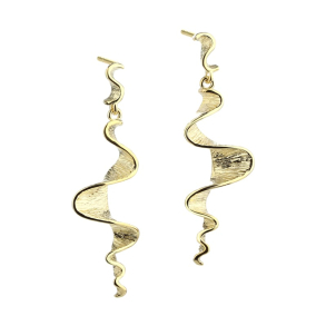 RHUMBA LONG EARRING | GOLDEN