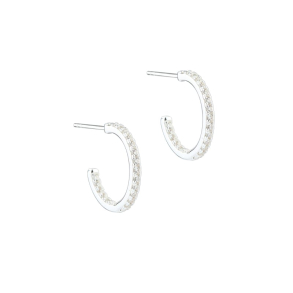 *DAPHNE HOOP SMALL | SILVER
