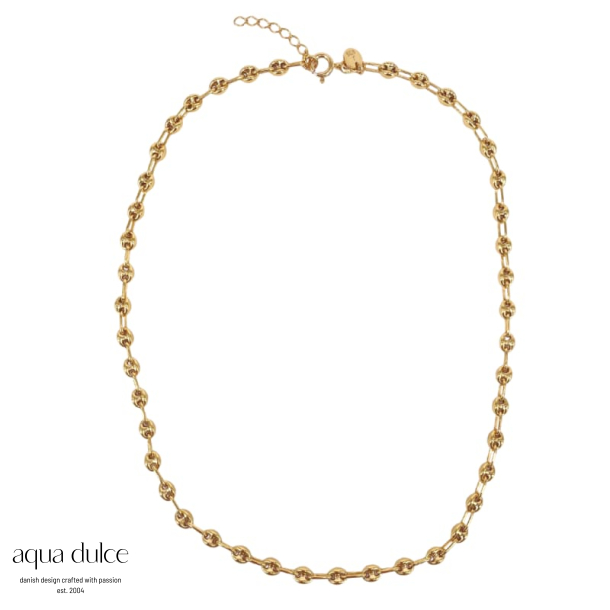 SMALL COFFEY NECKLACE | GOLDEN