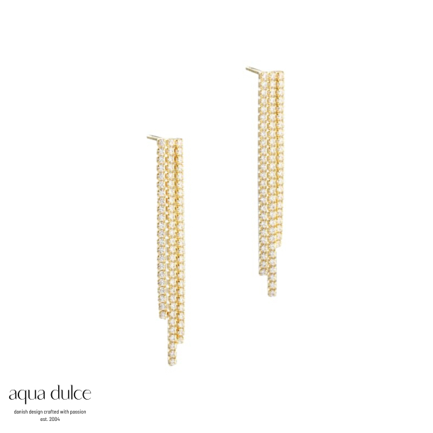 TENNIS DARLING EARSTUD  |  GOLDEN