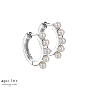 CELINE HOOPS 12 MM. | SILVER