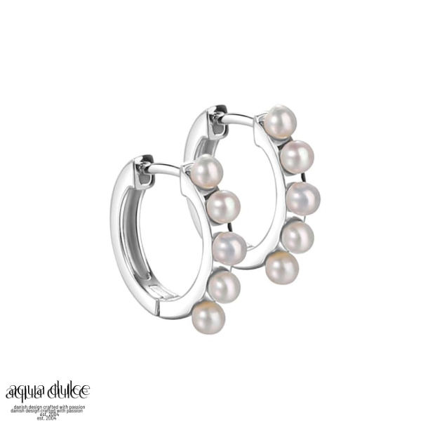 CELINE HOOPS 12 MM. | SILVER