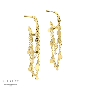 ELEGANT HOOP 12 MM. | GOLDEN