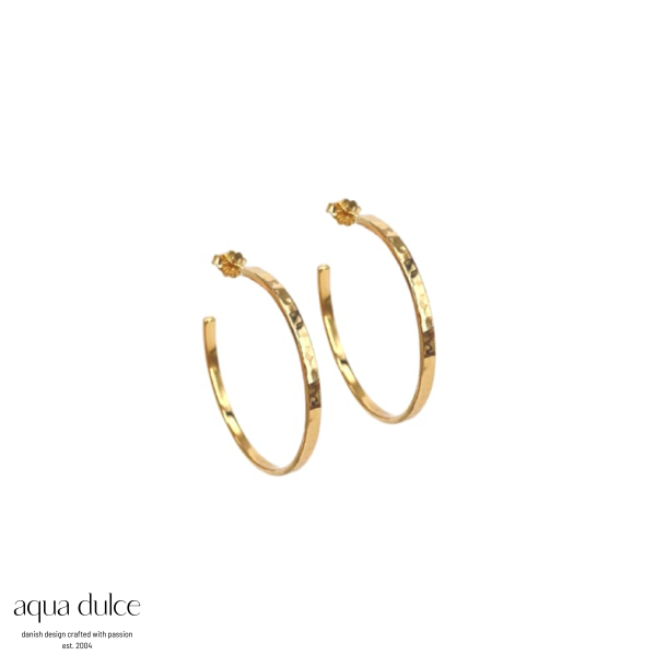 ELENA HOOP BIG | GOLDEN
