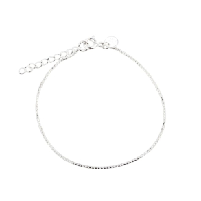 ROUND BOX BRACELET | SILVER