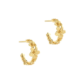 JASMIN MEDIUM HOOP | GOLDEN