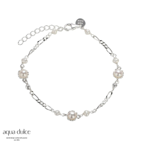 *PEARL MILA BRACELET | SILVER