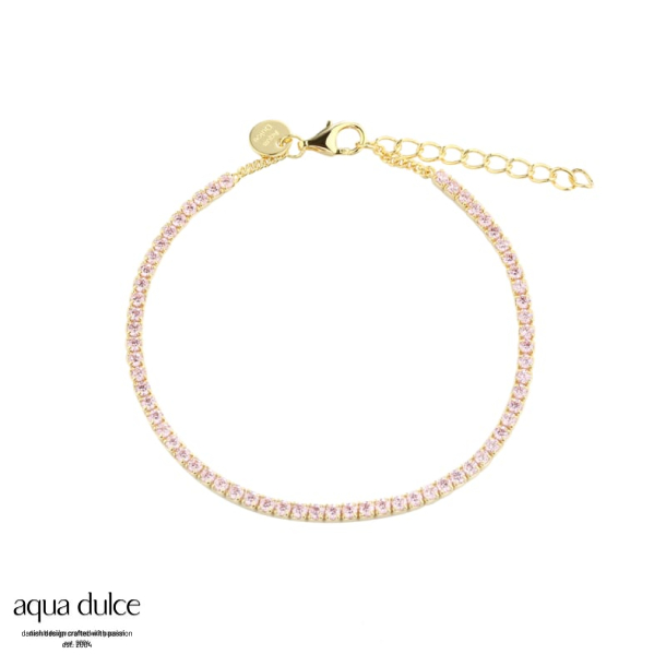 ROSE DAGNY TENNIS BRACELET | GOLDEN