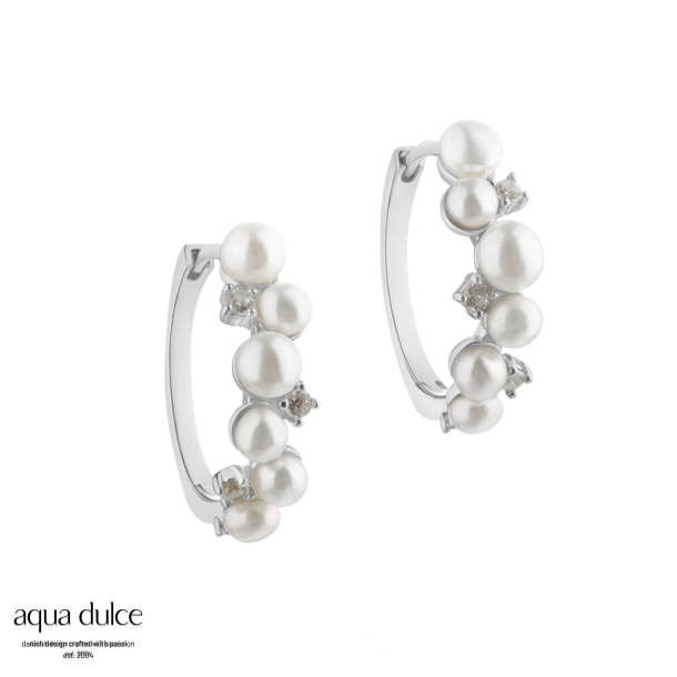 *DARLING BUBBELS HOOP | SILVER