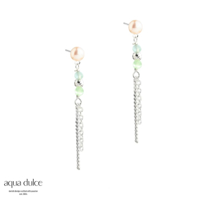 AQUA BREEZE EARSTUD | SILVER