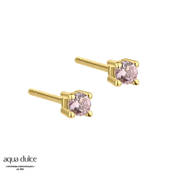 MINI KAYA ROSA EARSTUD | GOLDEN