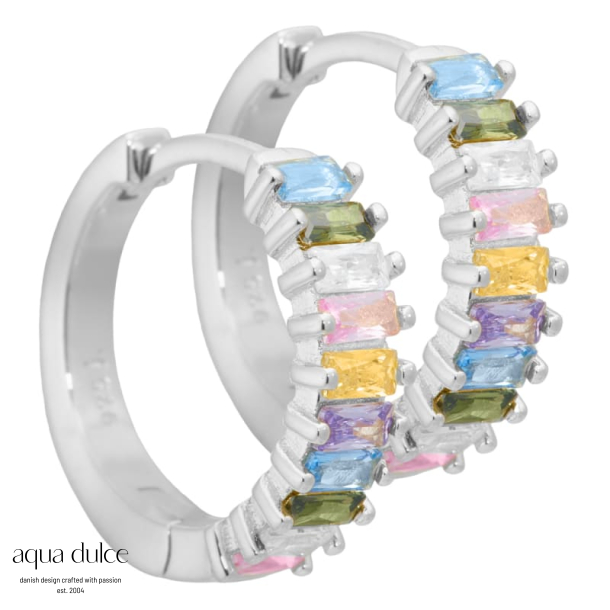 PHILINA PASTEL HOOP | SILVER