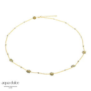 DAISY OLIVE NECKLACE | GOLDEN