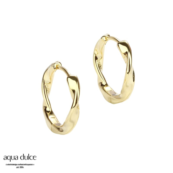 *TWIRL HOOP BIG | GOLDEN