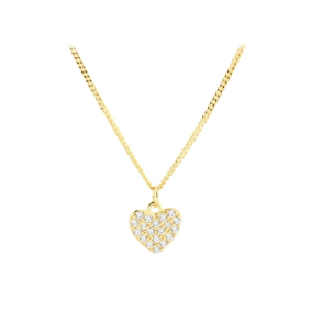 DARLING HEART NECKLACE | GOLDEN