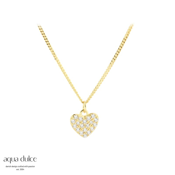 DARLING HEART NECKLACE | GOLDEN