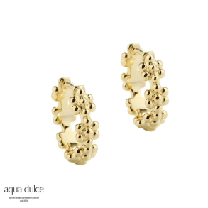 *LOTS OF FLOWERS HOOP SMALL | GOLDEN