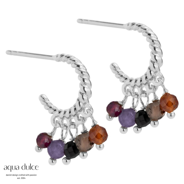 DEMMI HOOPS | SILVER