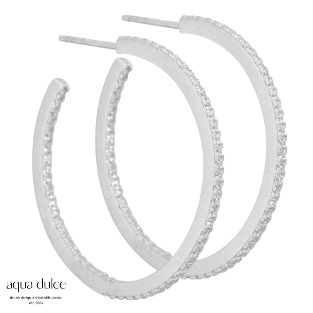 *DAFNE HOOPS | SILVER