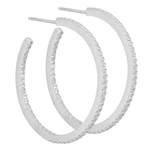 DAFNE HOOPS | SILVER