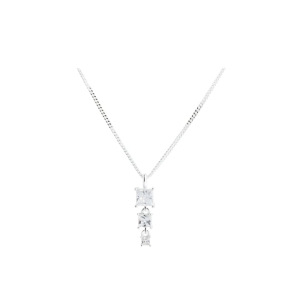 EDGE NECKLACE | SILVER