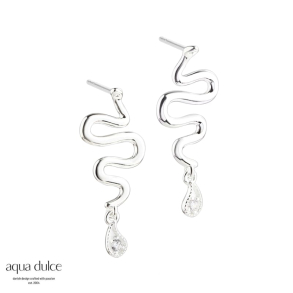 SNAKE VIMS EARSTUD | SILVER