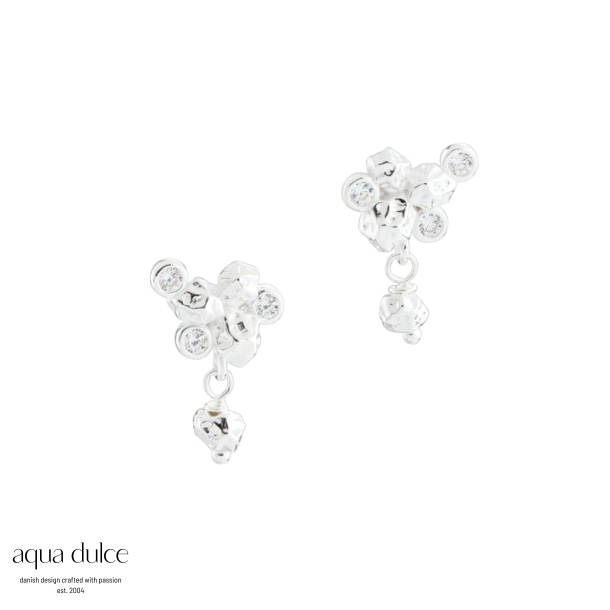 DARLING ROCK CLOUD EARSTUD | SILVER
