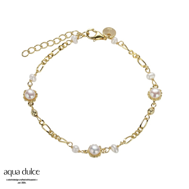 PEARL MILA BRACELET | GOLDEN
